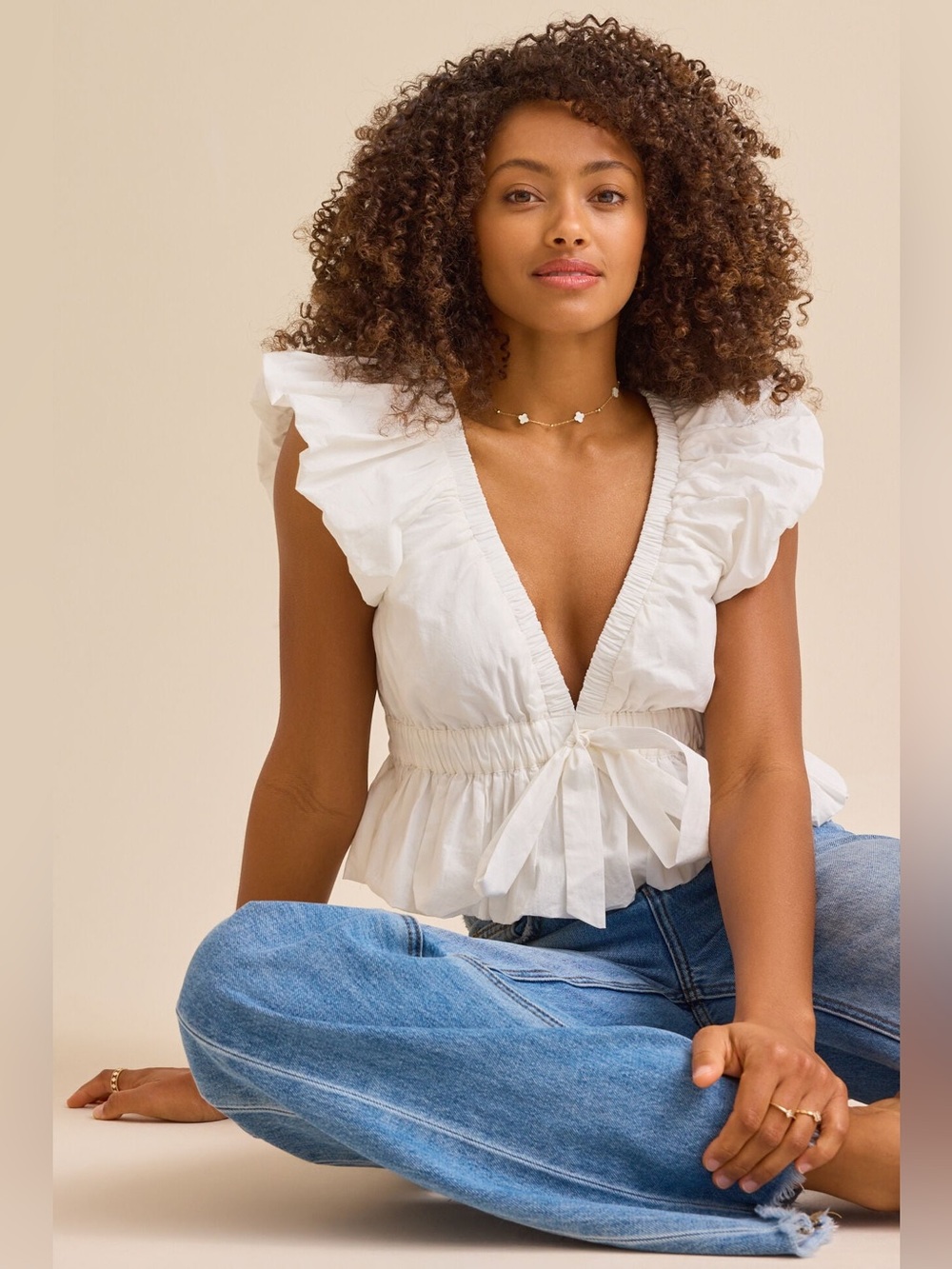 Altar'd state honey babydoll top | S
